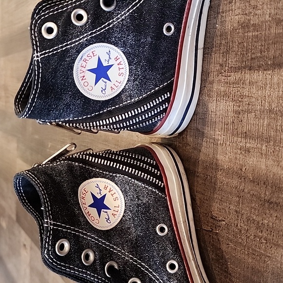 High top Converse triple zipper - Picture 4 of 5